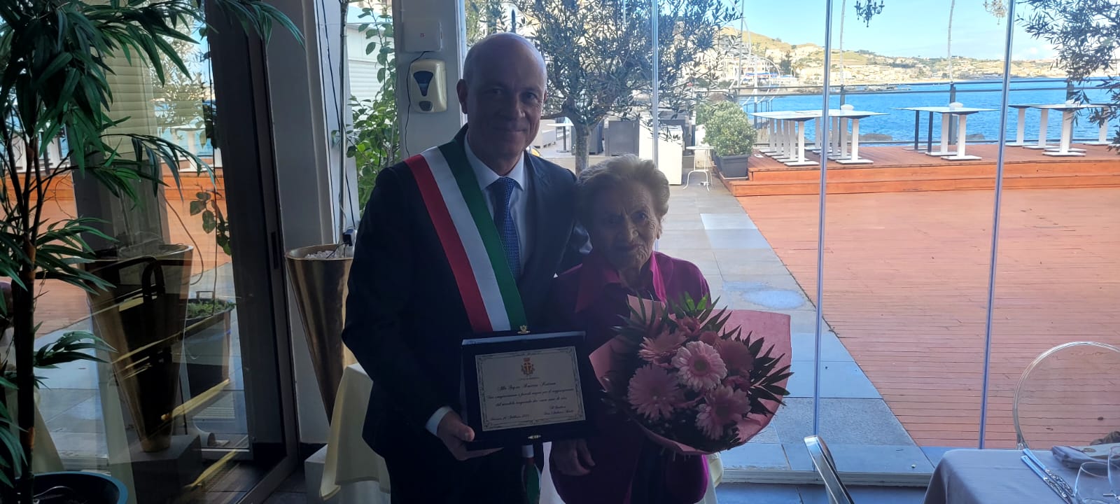 Gli auguri dell’Amministrazione comunale per i 100 anni della concittadina Sara Reitano