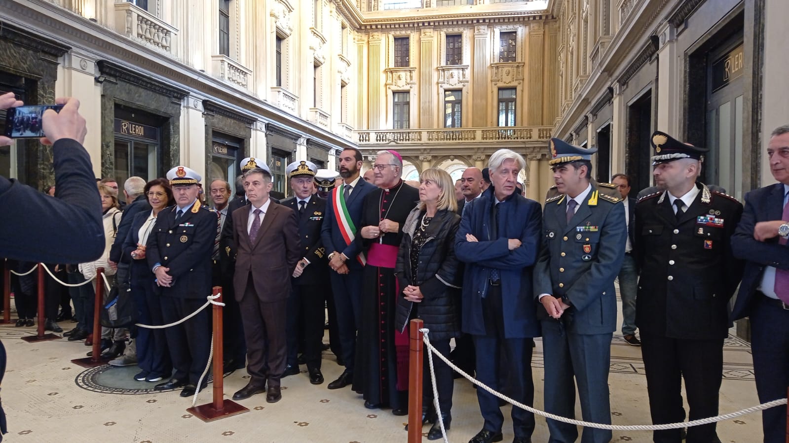 Cerimonia del passaggio di consegne alla Capitaneria di porto di Messina – Autorità Marittima dello Stretto