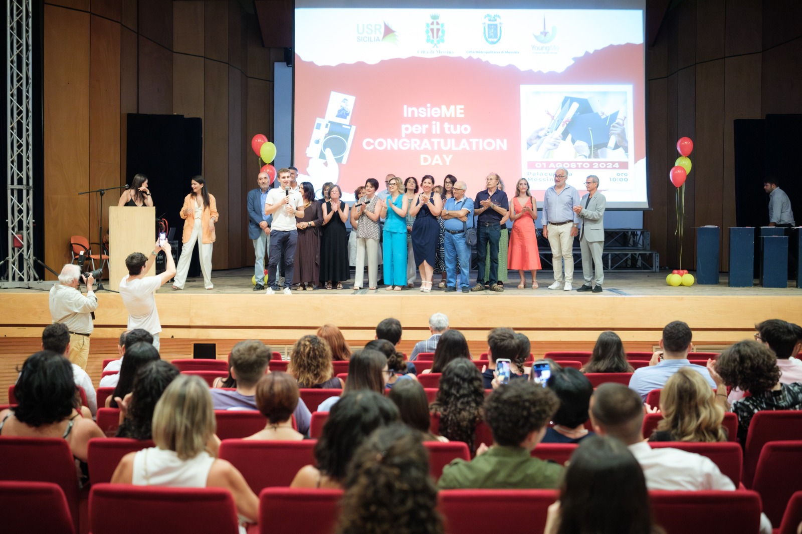 “Congratulation Day”: premiati i 334 neo diplomati centisti con la lode di Messina e provincia 