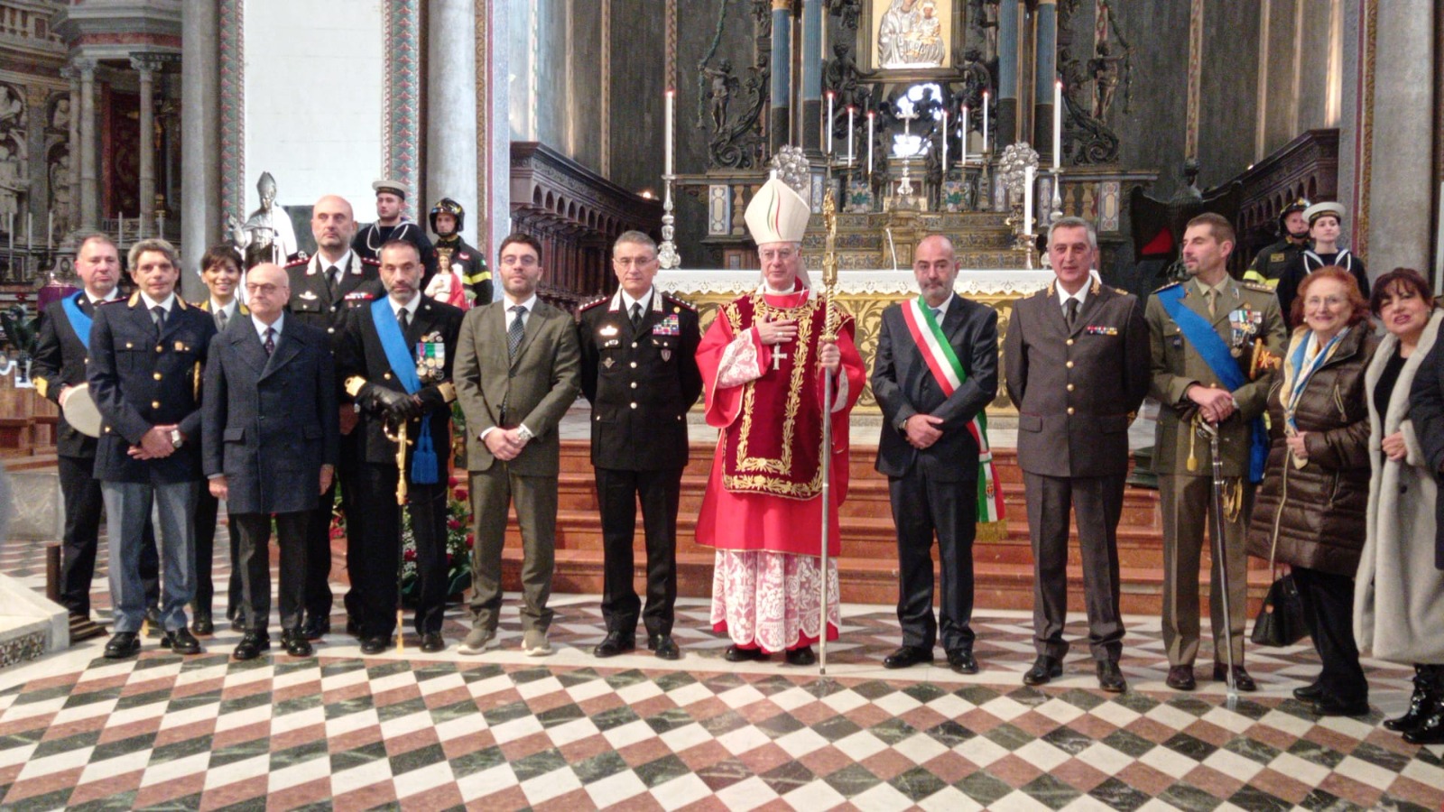 Celebrazioni in onore di Santa Barbara. Stamani in Cattedrale la Messa solenne