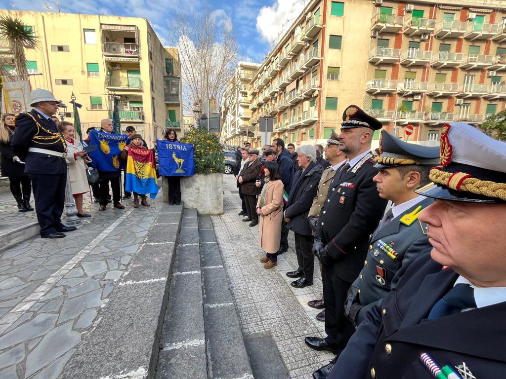 Commemorazione del “Giorno del Ricordo”: deposta stamani una corona d’alloro in memoria delle vittime delle foibe