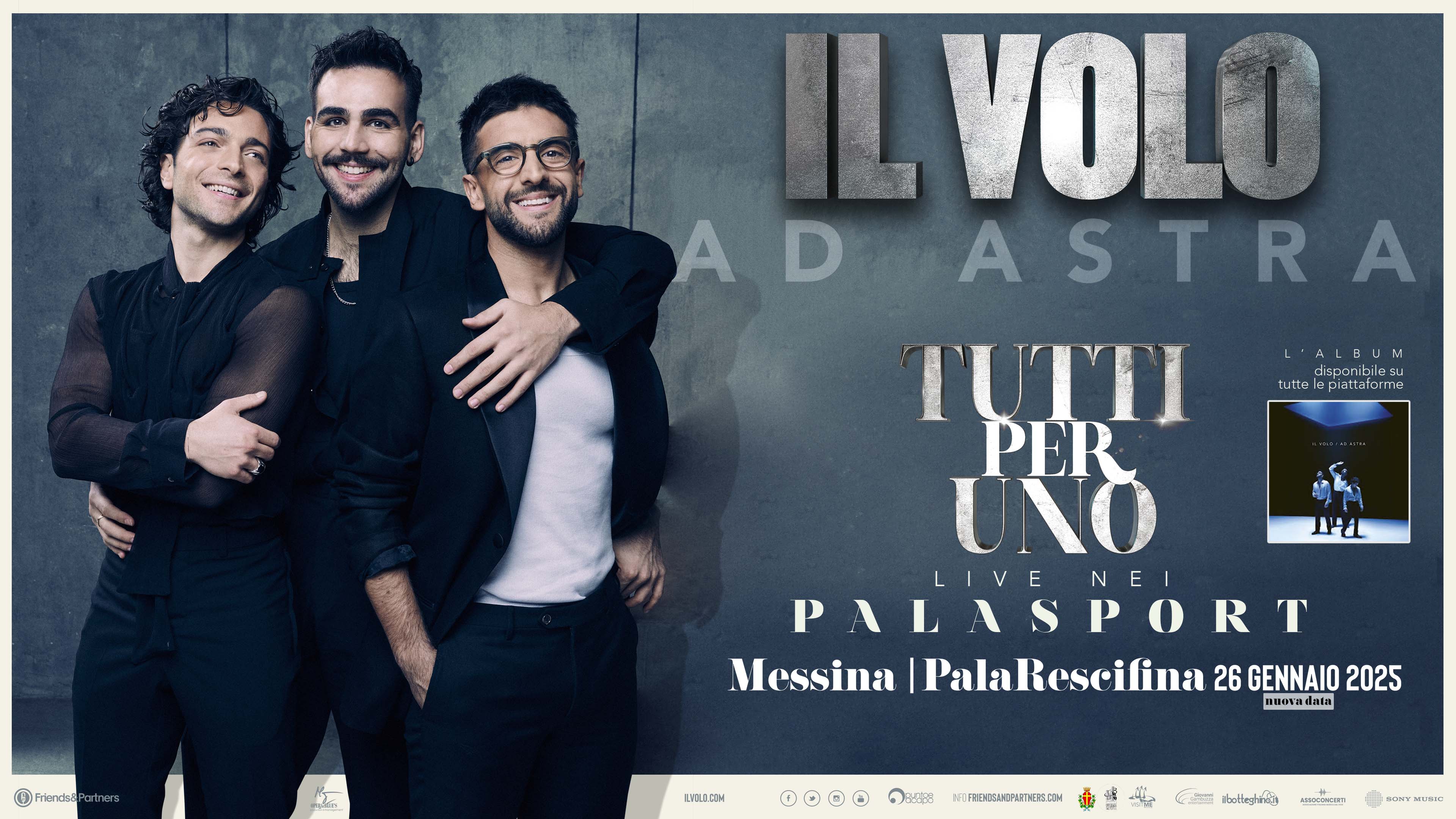 Domenica 26 gennaio concerto del gruppo musicale “Il Volo” al PalaRescifina: i provvedimenti viabili