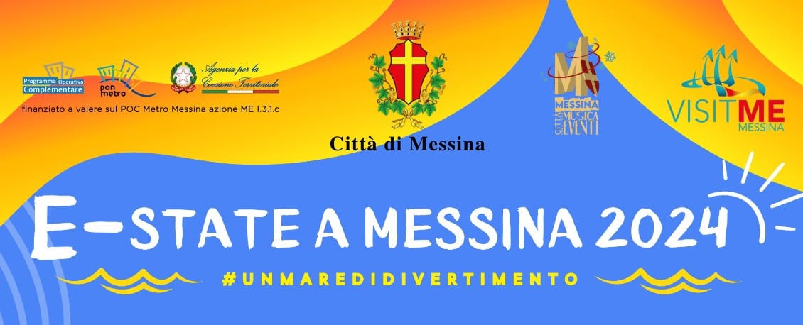 “E-state a Messina 2024#unmaredidivertimento”: domani 7 giugno a palazzo Zanca la presentazione del cartellone estivo