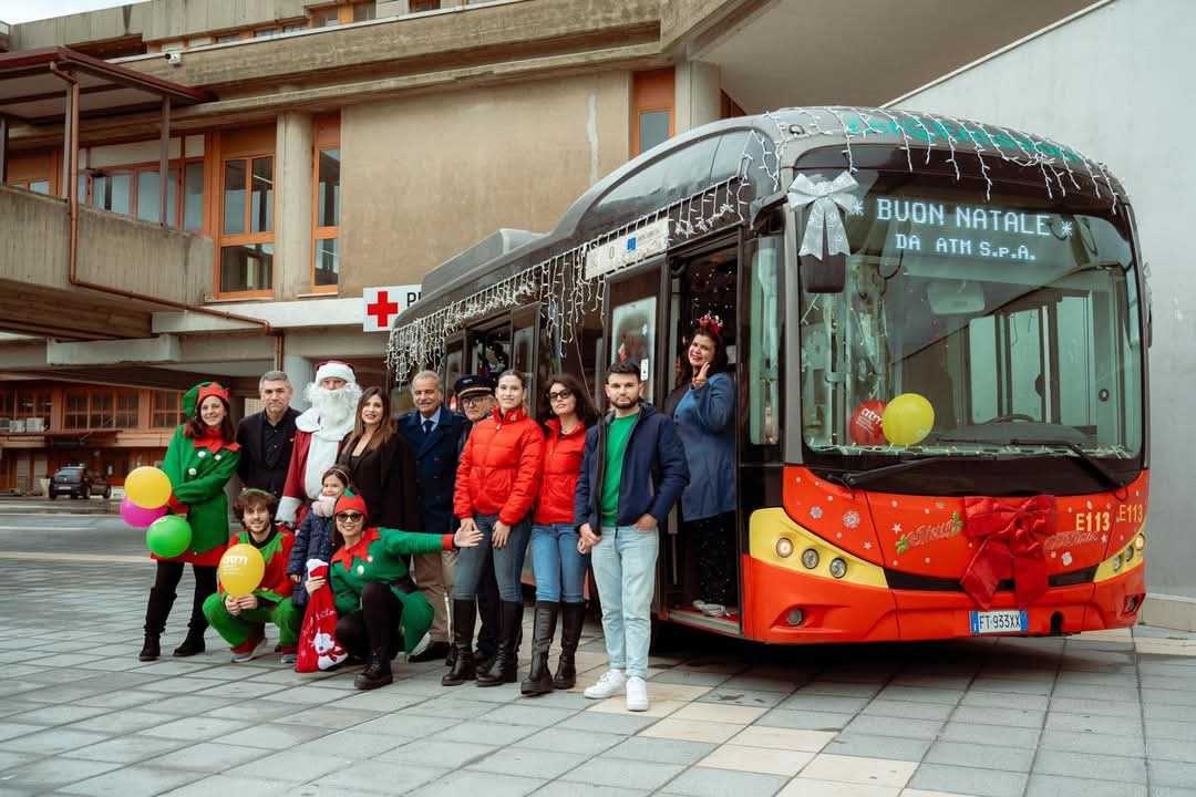 Nel weekend e fino all’Epifania ultime tappe del bus natalizio di ATM: ecco dove