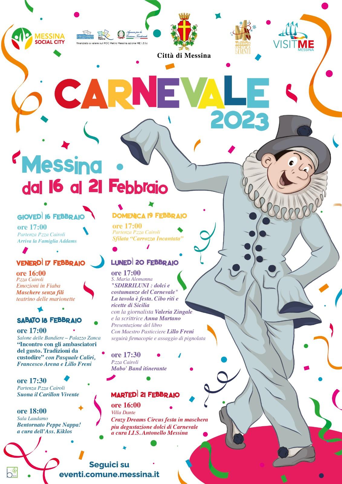 Presentati a Palazzo Zanca gli appuntamenti del Carnevale edizione 2023
