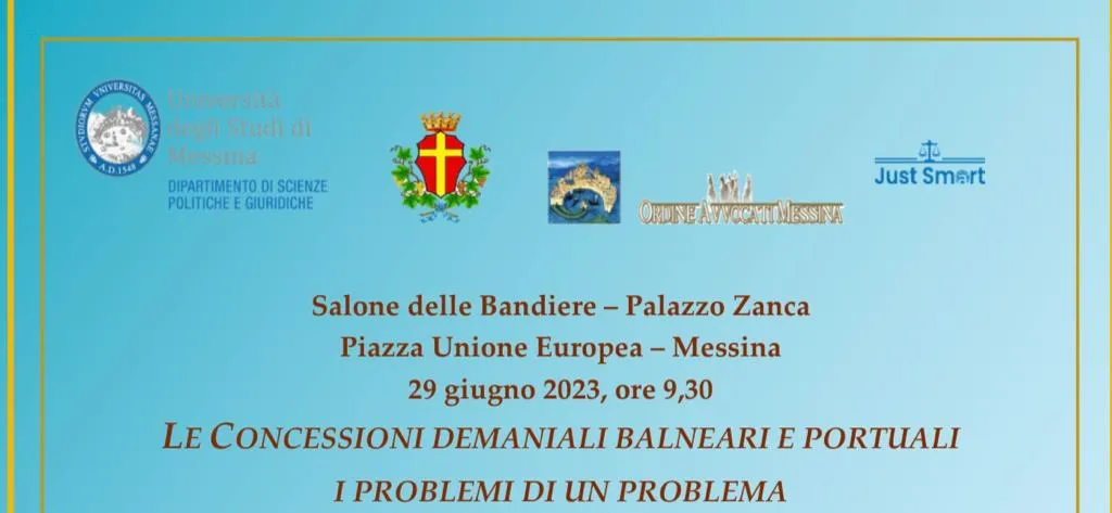 Domani a palazzo Zanca il convegno “Le concessioni demaniali balneari e portuali. I problemi di un problema”