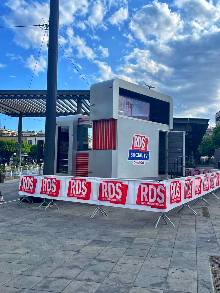 Torna a Messina, a piazza Cairoli la Radio Mobile di Rds: giovedì 26 conferenza stampa di presentazione a palazzo Zanca