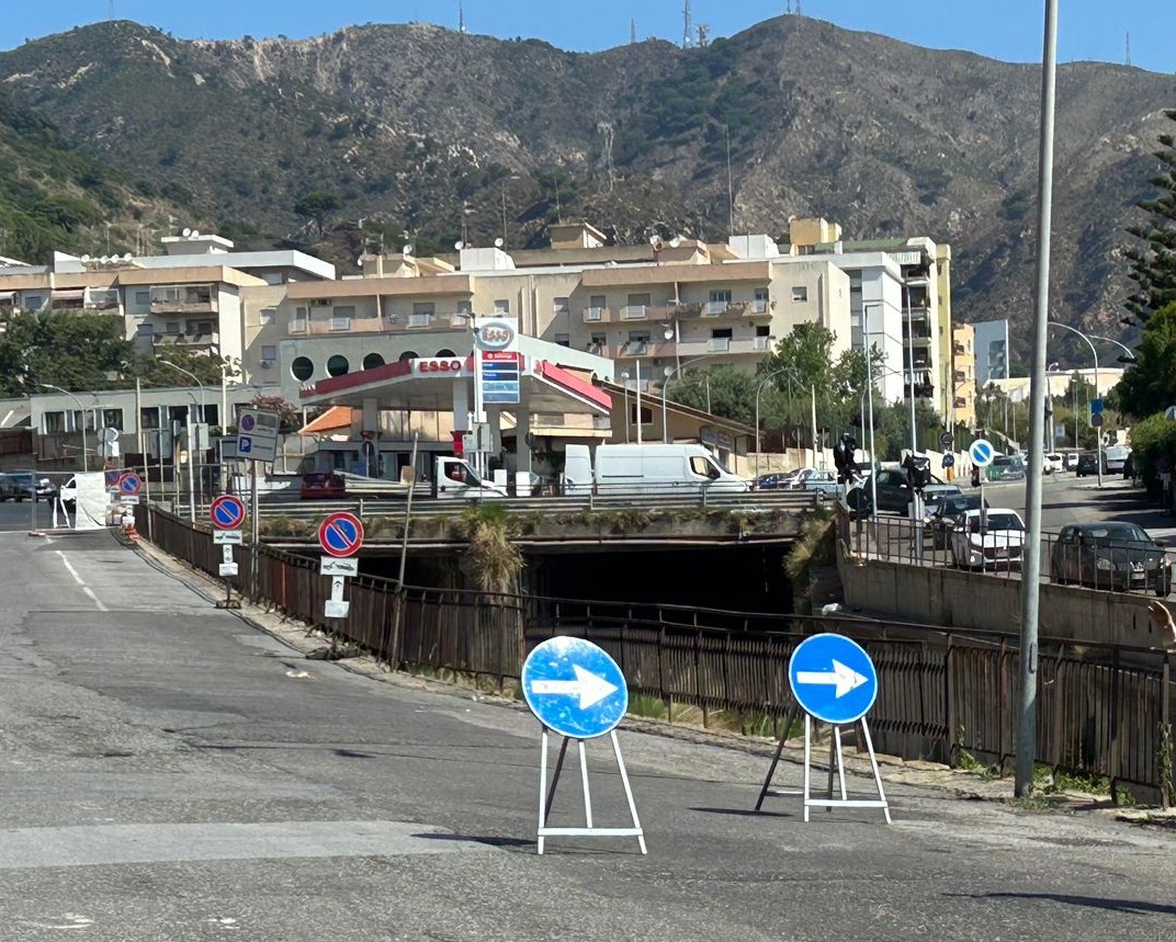 Viale Annunziata: da lunedì 12 agosto la riapertura di un tratto della corsia di destra in direzione di marcia monte-mare 