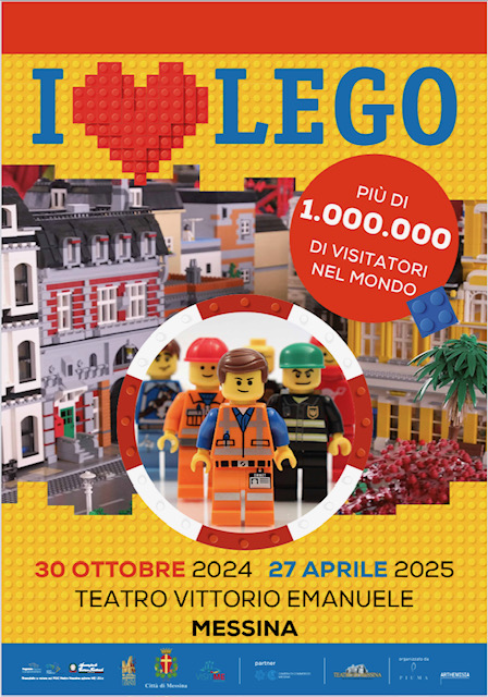 “I Love Lego" approda a Messina: dal 30 ottobre al Teatro Vittorio Emanuele