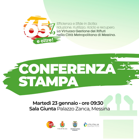 "65% e oltre! Efficienza e Sfide in Sicilia": domani a palazzo Zanca la presentazione dell’evento