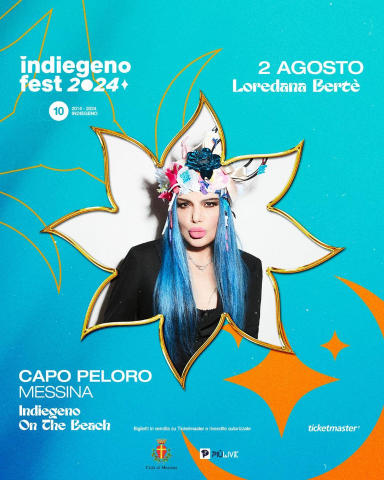 Indiegeno Fest 2024 fa tappa a Messina il 2 agosto prossimo: protagonista Loredana Bertè a Capo Peloro 