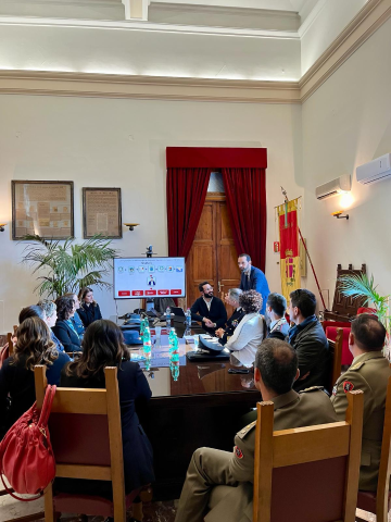 Tavolo tecnico a palazzo Zanca con i partner istituzionali per la costituzione a Messina del Comitato DEI, per la Diversità, Equità ed Inclusione