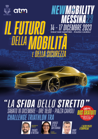 "New Mobility Messina 2023": martedì 12 dicembre conferenza stampa di presentazione a palazzo Zanca