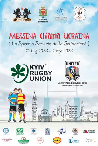 “Messina chiama Ucraina - lo sport a servizio della solidarietà”: lunedì 24 a palazzo Zanca  l’Amministrazione comunale accoglie le squadre ucraine di rugby