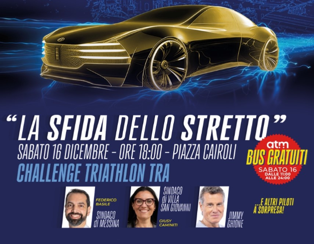 “New Mobility Messina 2023”,  la Sfida dello Stretto: domani conferenza stampa di presentazione dell’evento e dei piloti in gara