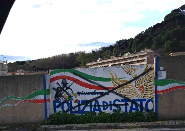 Messina. Vandalizzato il murales realizzato dagli studenti del liceo artistico Basile 