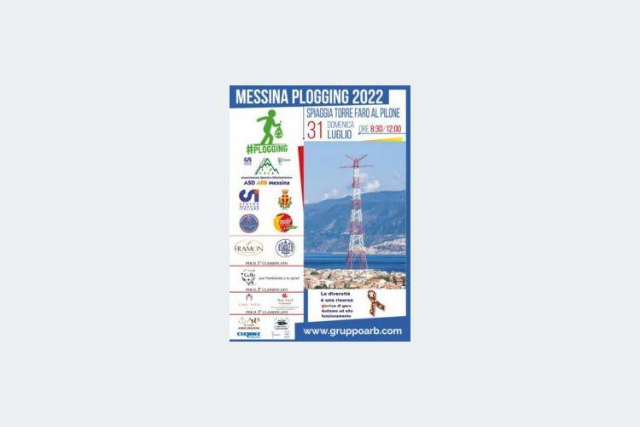 La gara “Messina Plogging” inserita nel circuito del Campionato Mondiale di Plogging 2022 tra fine settembre ed inizio ottobre
