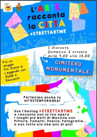 Domani conferenza stampa a Palazzo Zanca per la manifestazione "L'arte racconta la città - Strettartme"