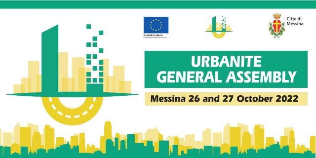 Progetto europeo Urbanite: il 26 e 27 ottobre il Comune di Messina ospita la 2^ Assemblea Generale