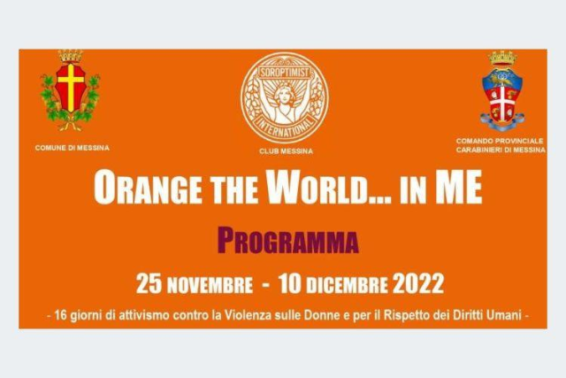 Campagna “Orange the World”: domani a Palazzo Zanca conferenza stampa di presentazione