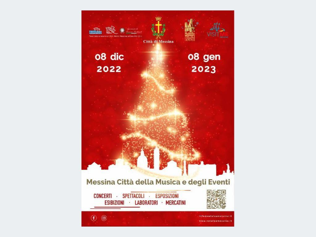 “Messina Città della Musica e degli Eventi”: oggi alle ore 10.30 a Palazzo Zanca l’Amministrazione comunale presenta alla stampa il cartellone del Natale 2022