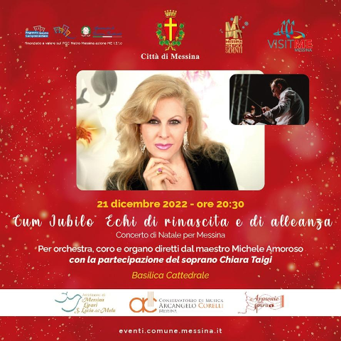 Mercoledì 21 al Duomo di Messina il concerto "Cum Jubilo Echi di rinascita e di alleanza"