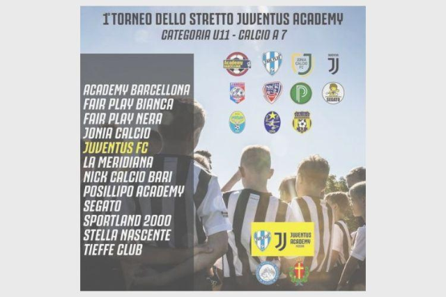 A Messina il "I Torneo dello Stretto Juventus Academy": domani a Palazzo Zanca conferenza stampa di presentazione dell'evento