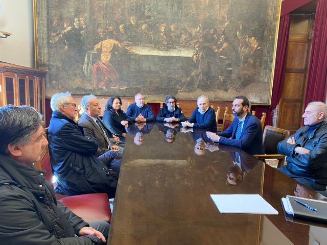 Incontro a Palazzo Zanca con i componenti della nuova Commissione Urbanistica Comunale