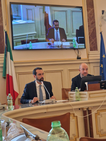 Ponte sullo Stretto: audizione del Sindaco Basile a Roma alla seduta riunita delle Commissioni Ambiente e Trasporti della Camera
