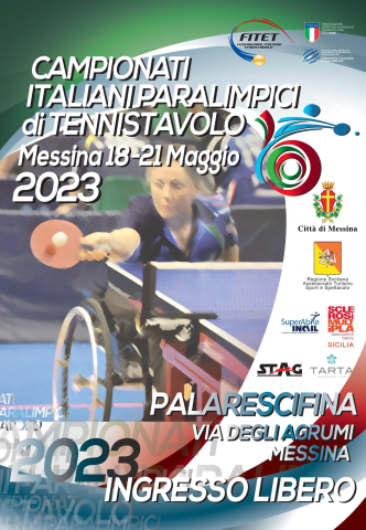 Giovedì 18 conferenza stampa di presentazione dei campionati italiani paralimpici di tennistavolo in programma al PalaRescifina