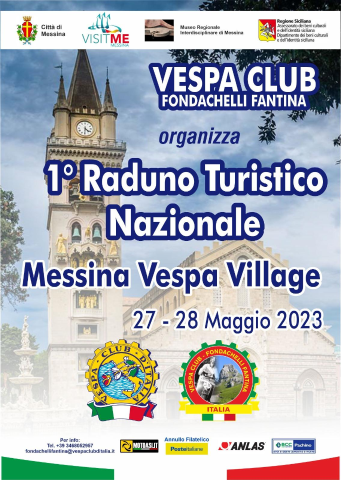 Raduno nazionale turistico Vespa Club Italia: domani a Palazzo Zanca la presentazione dell’evento