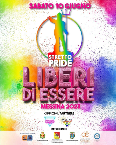 Domani a Messina il corteo “Stretto Pride 2023”: stop alla vendita di bevande alcoliche e ai contenitori in vetro e di lattine, le modifiche alla viabilità e delle linee dei bus ATM