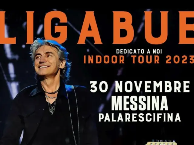 È ufficiale Luciano Ligabue in concerto a Messina il 30 novembre