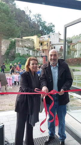 Inaugurata al plesso G. Mauro - Badiazza la palestra dell'Istituto comprensivo Villa Lina Ritiro