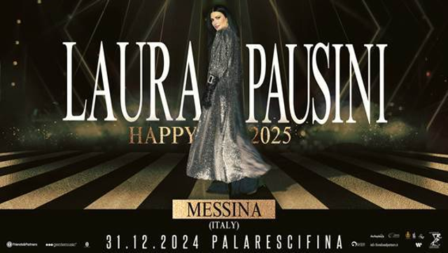 Il 31 dicembre Laura Pausini chiude il suo tour 2024 a Messina: concerto di Capodanno al Palarescifina 