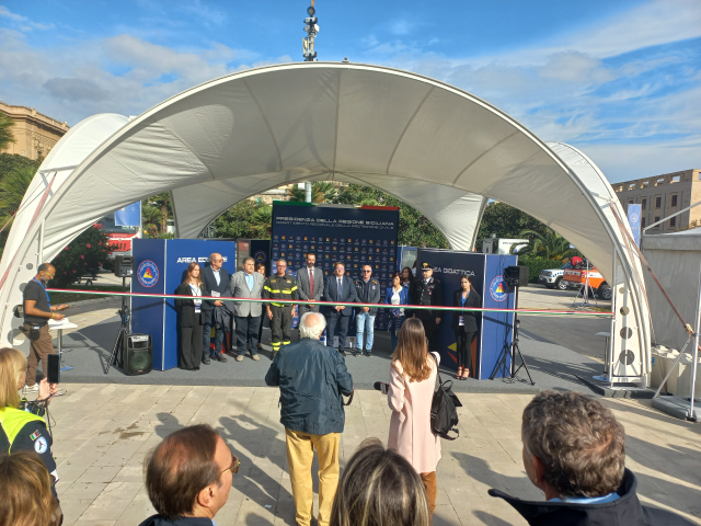 “Pronti all’Azione” da oggi a sabato 11 in piazza Unione Europea: inaugurato il Villaggio della Protezione Civile