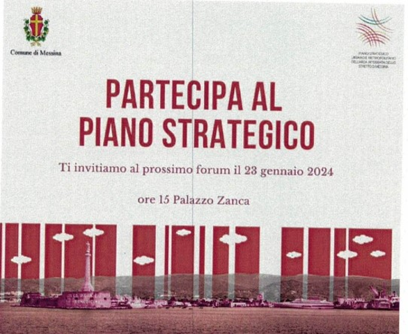 Piano Strategico Urbano, Metropolitano e dell'Area dello Stretto di Messina: martedì 23 secondo workshop a palazzo Zanca dalle ore 15