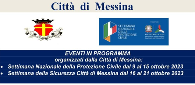 “Io non rischio - Buone pratiche di protezione civile: anche a Messina il 14 e il 15 ottobre presenti volontari nelle piazze e siti cittadini