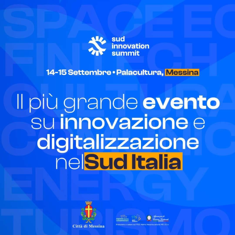 Il 14 e 15 settembre a Messina il primo “Sud Innovation Summit”: oggi alle ore 10 a palazzo Zanca la presentazione del programma
