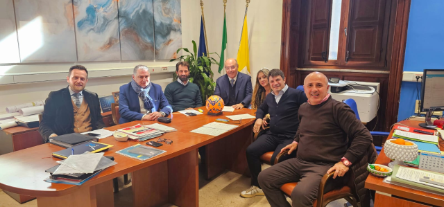 Tavolo tecnico a palazzo Zanca per la Coppa Italia 2024 di Beach Soccer in programma a Messina