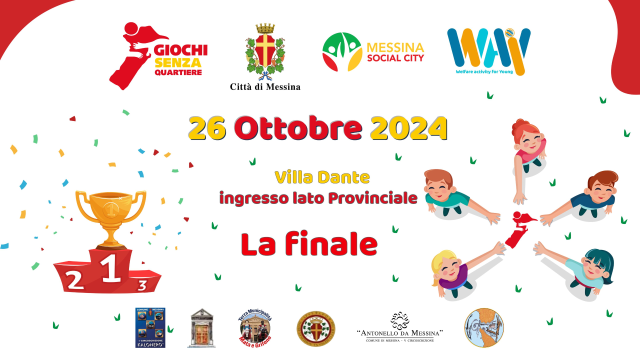 Giochi senza Quartiere 2024: domani appuntamento a villa Dante per la grande sfida finale  